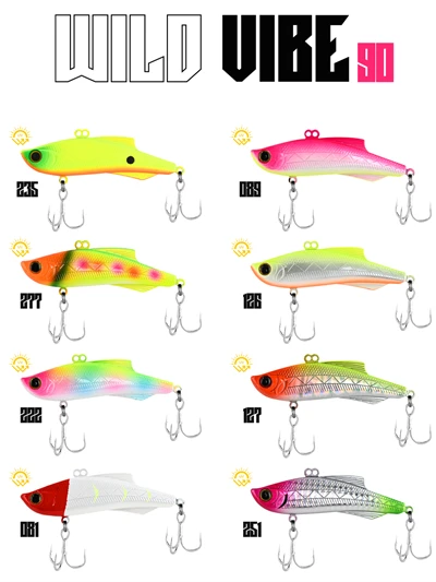 Fujin Wild Vibe 90S 34gr Sinking Vibrasyon Suni Yem  251 Pinkhead Tail ürün görseli 1