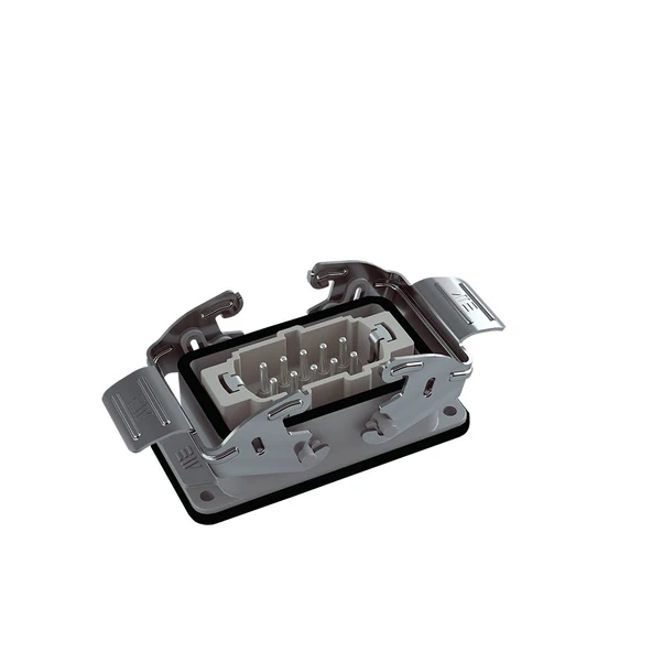 Mete Enerji 403021S 10X16 Çok Kontaklı Makina Fişi Metal Mandallı ürün görseli 1
