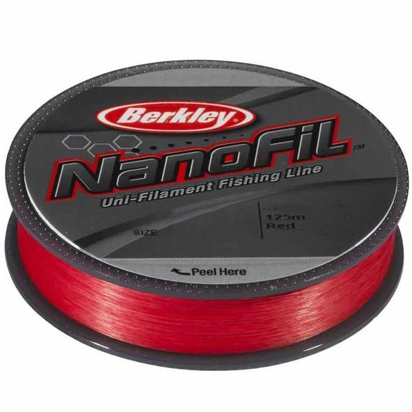 Berkley Nanofil Unifilament 125m Red İp Misina  0,15 mm 7,659 kg ürün görseli 1