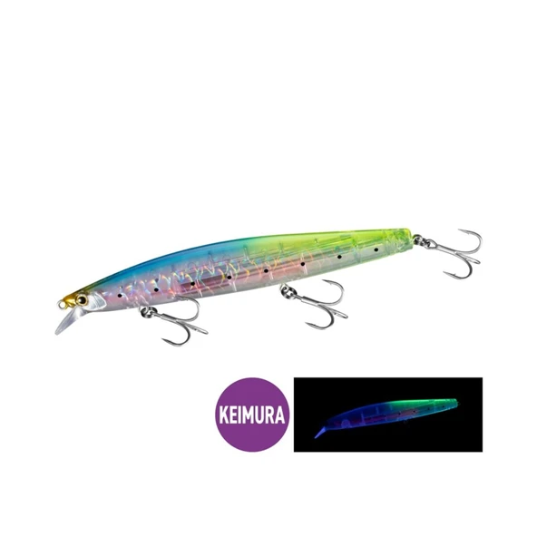 Shimano Exsence Silent Assassin 129F 12.9cm 22gr Floating Maket Balık  011 C Sardine ürün görseli 1