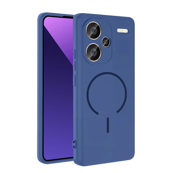 Redmi Note 13 Pro Plus 5G Kılıf Kamera Çıkıntılı Magsafe Şarj Özellikli Lüx Meta Kapak ürün görseli 1