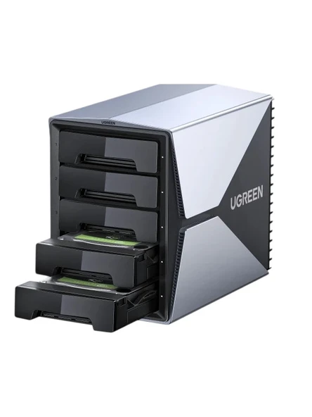 UGREEN 15974 CM646 5 Yuvalı USB-C to 2.5"-3.5" SATA HDD SSD RAID Disk Dizisi ürün görseli 1