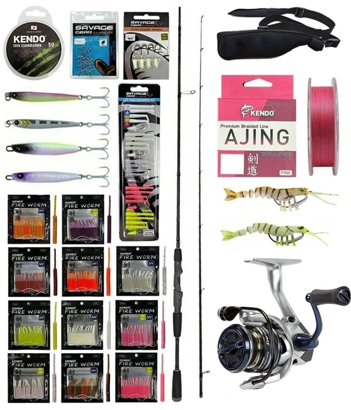 YekOutdoor Okuma Epixor LRF Ultra Light Game Spin 213cm 1-8gr 2 Parça Olta Kamışı&Okuma Safyre 1000A Olta Makinesi ürün görseli 1