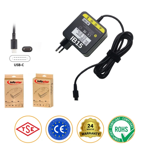 Lenovo 14W (Type 81MQ) Notebook Notebook Adaptör Şarj Cihazı ürün görseli 1