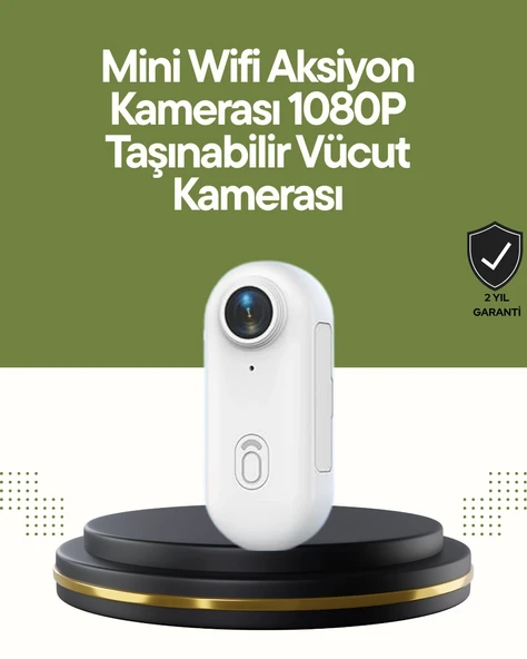 Şarj Edilebilir Uzun Ömürlü Mini Spor Kamera Full HD ürün görseli 1