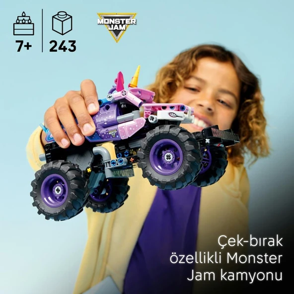 LEGO 42220  Technic Monster Jam™ Sparkle Smash™ Çek-Bırak - Resim 5
