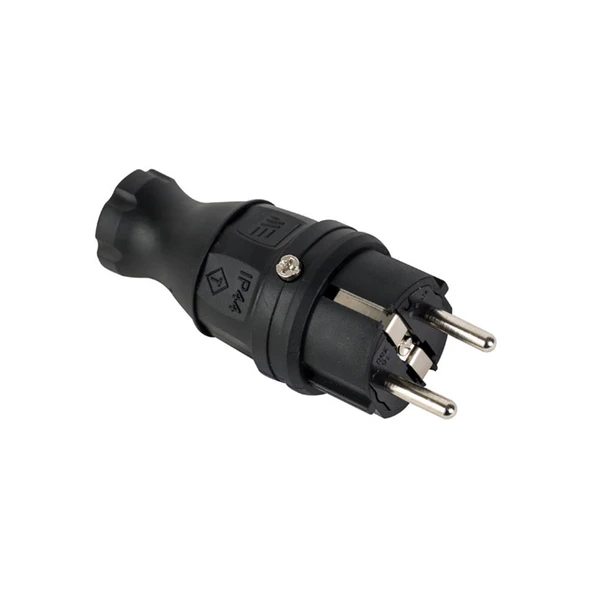 Mete Enerji 404001 1X16A Kauçuk Erkek Fiş ürün görseli 1