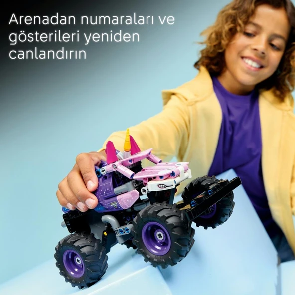 LEGO 42220  Technic Monster Jam™ Sparkle Smash™ Çek-Bırak - Resim 7