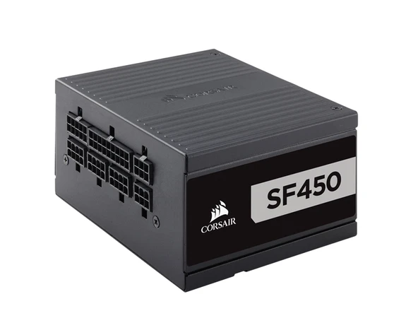CORSAIR PSU-CP-9020181-EU SF Series, SF450, 450 Watt, SFX, 80 PLUS Platinum, Fully Modular Power Supply, EU Version ürün görseli 1