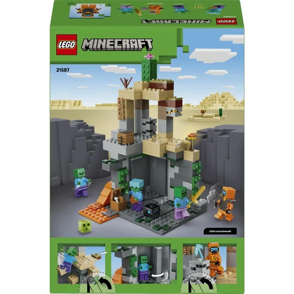 LEGO 21587  Minecraft® Zombi Zindanı - Resim 4