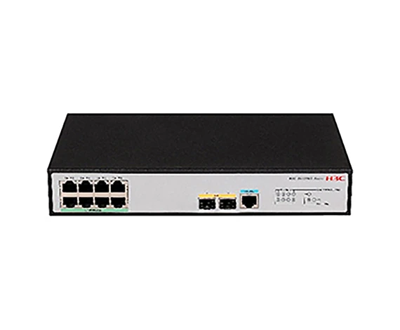 H3C 9801A41E S5120V3-10P-LI,LS5Z3V310PLI,L2 Ethernet Switch8GE+2SFP,AC,Overseas Version ürün görseli 1