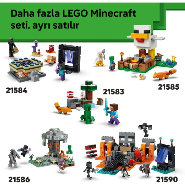 LEGO 21587  Minecraft® Zombi Zindanı - Resim 10