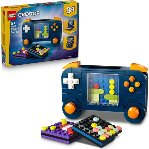 LEGO 31380 Creator 3’ü 1 Arada Retro Oyun Konsolu ürün görseli 1