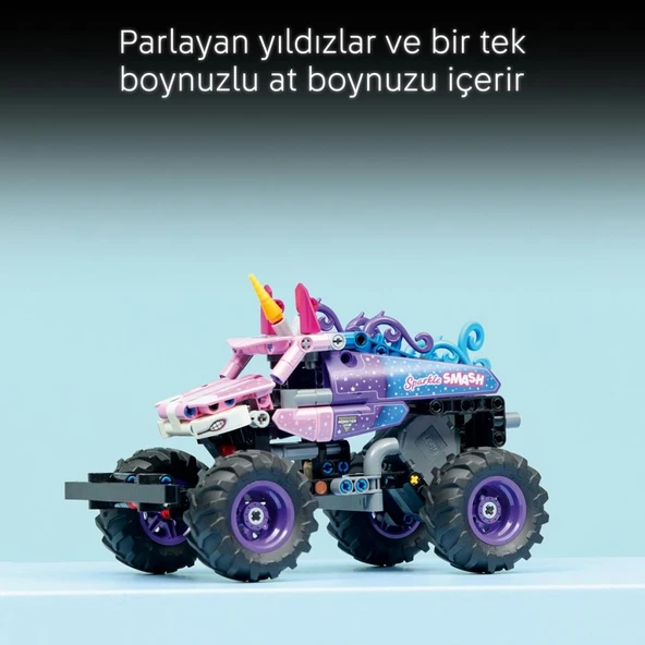 LEGO 42220  Technic Monster Jam™ Sparkle Smash™ Çek-Bırak - Resim 8