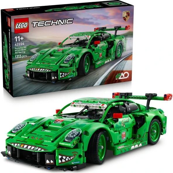 レラ PTTAVM: LEGO 42224 Technic Porsche 911 GT3 R REXY AO Racing Araba