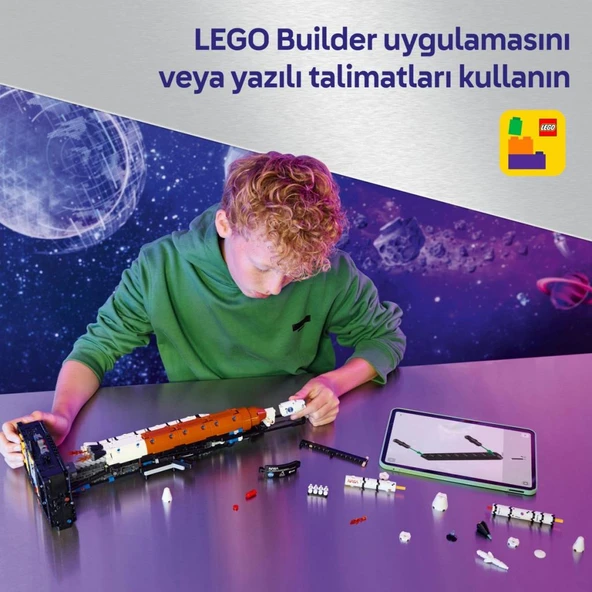 PTTAVM: LEGO 42221 Technic NASA Artemis Uzay Fırlatma Sistemi Roketi