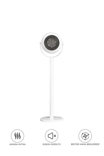 Ayaklı Isıtıcı Fan 800W | Sessiz Çalışma | Hızlı Isıtma | Aşırı Isınma Koruma ürün görseli 1