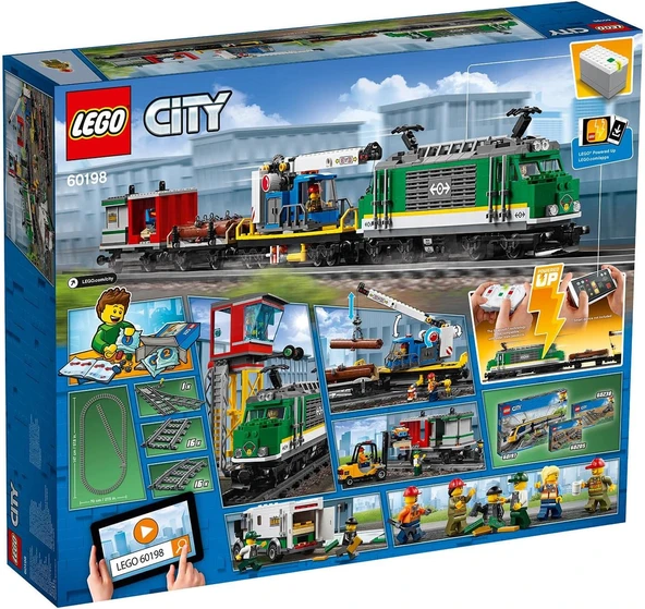 LEGO 60198 City Kargo Treni - Resim 2