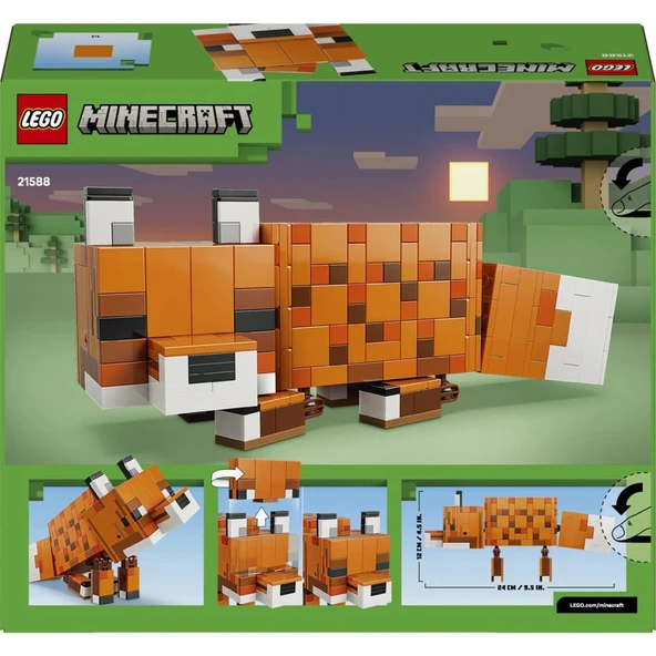 LEGO 21588  Minecraft® Tilki - Resim 4