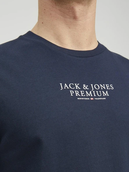 Jack Jones Bluar Chıe Erkek Tişört 12217167 - Resim 4