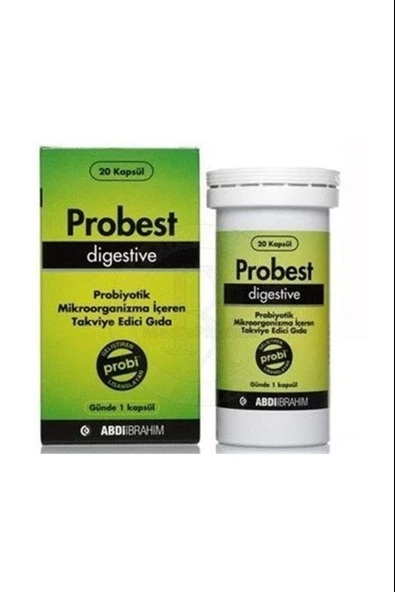 Probest Probiyotik Digestive 20 Kapsül ürün görseli 1