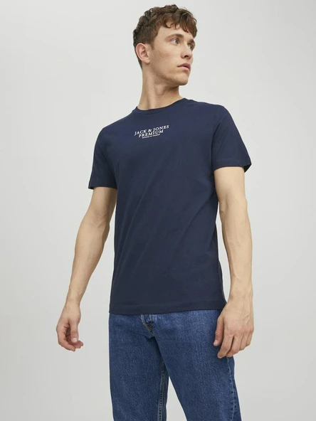 Jack Jones Bluar Chıe Erkek Tişört 12217167 - Resim 2