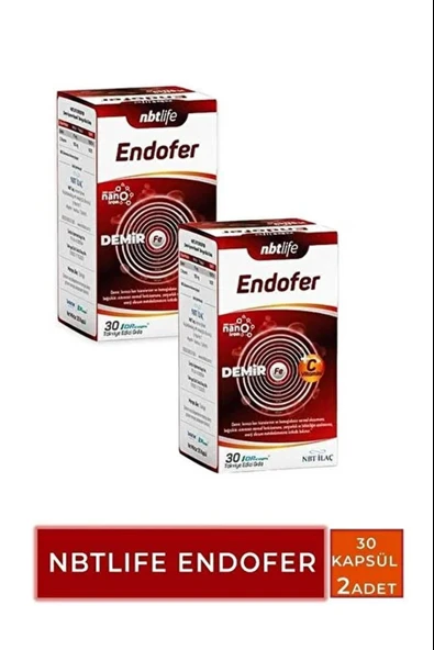 Nbt Life Endofer 30 Kapsül 2 Adet ürün görseli 1