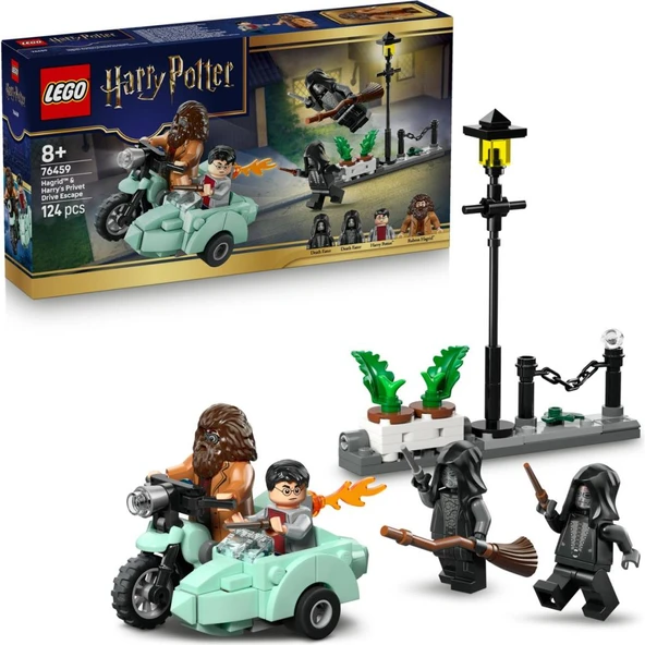 LEGO 76459  Harry Potter™ Hagrid™ ve Harry’nin Privet Drive Kaçışı ürün görseli 1