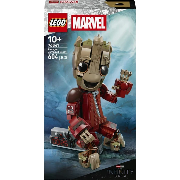 LEGO 76341  Marvel Yağmacı Tulumlu Groot - Resim 3