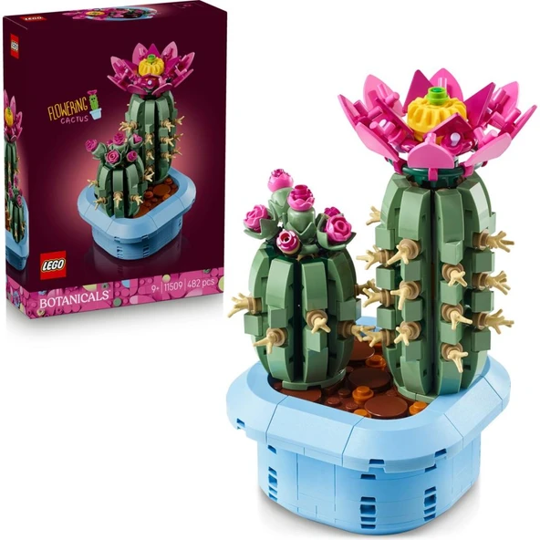 LEGO 11509  Botanicals Çiçekli Kaktüs ürün görseli 1