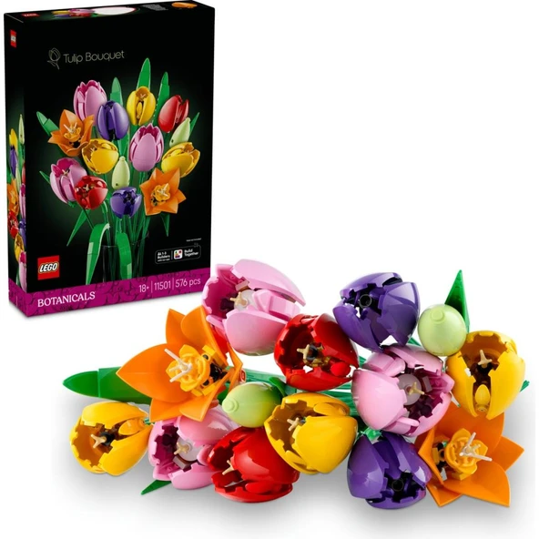 LEGO 11501  Botanicals Lale Buketi ürün görseli 1