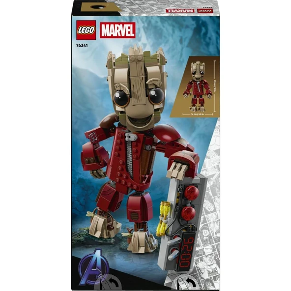 LEGO 76341  Marvel Yağmacı Tulumlu Groot - Resim 4