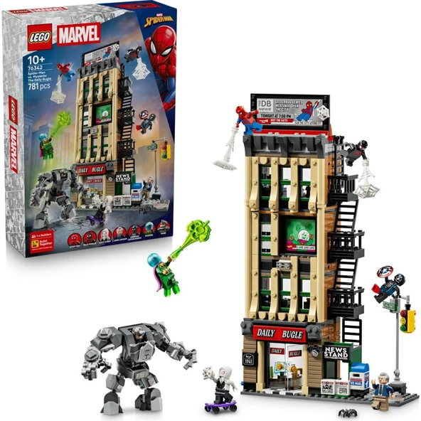 LEGO 76342 Marvel Örümcek Adam Mysterio'ya Karşı: Daily Bugle ürün görseli 1