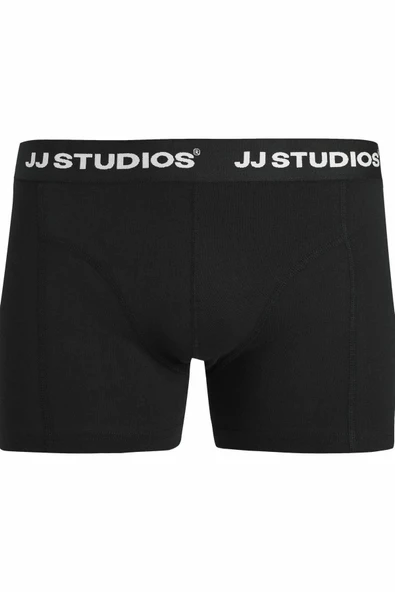 Jack Jones Soho Solıd 3 Lü Paket Erkek Boxer 12280164 - Resim 5