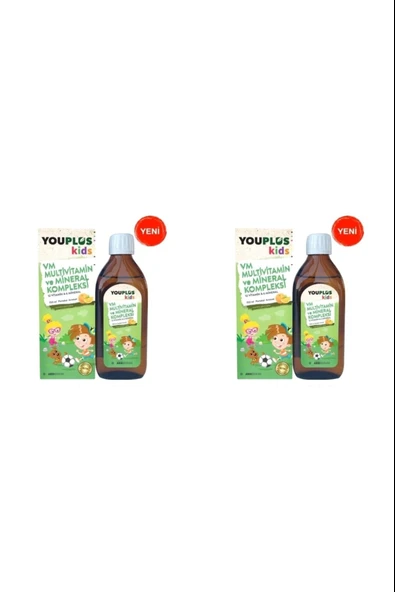 Youplus Kids 150 ML Şurup 2 Adet ürün görseli 1