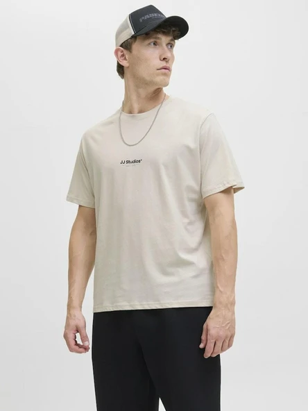 Jack Jones Tee Ss Crew Neck Erkek T-shirt 12278787 ürün görseli 1
