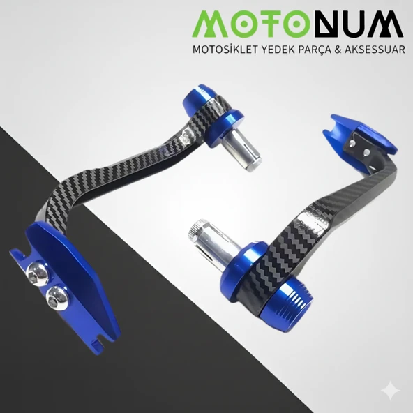 Arora Verano 50 Manet Koruma Karbon Desenli-Mavi Detaylı-Mkm04795 ürün görseli 1