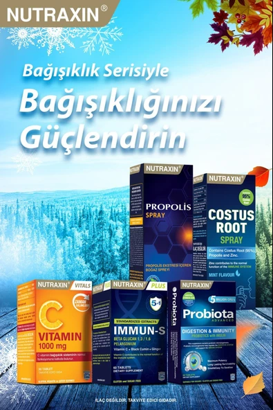 Nutraxin Immun-S 60 Tablet 2 Adet - Resim 3