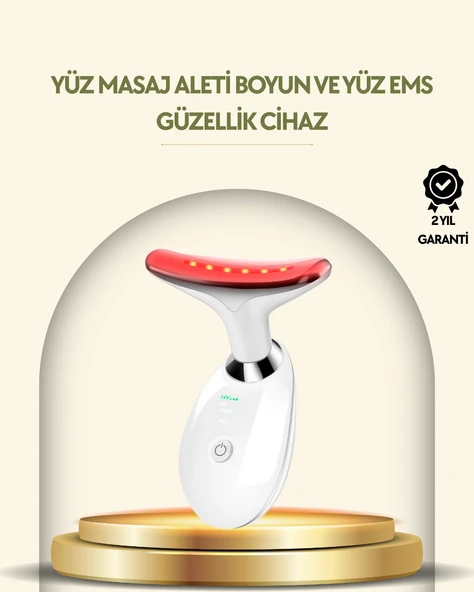 Kompakt Ve Taşınabilir Cilt Bakım Cihazı - 3 Fonksiyonlu, Usb Şarjlı, Led Işıklı Güzellik Aleti ürün görseli 1