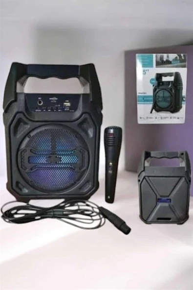 Güçlü Ve Şarj Edilebilir Bluetooth Hoparlör 6.5 İnç ürün görseli 1