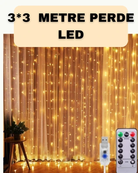 İç Ve Dış Mekan Perde Led - Bahçe, Balkon Ve Veranda İçin ürün görseli 1