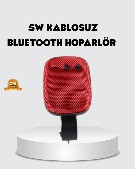 Bluetooth 5.1 Kablosuz Hoparlör - Güçlü Bas, Fm Radyo Ve Çoklu Giriş Destekli ürün görseli 1