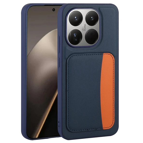 Xiaomi 15T Kılıf Kartlıklı Zore X-Kart Silikon Kapak ürün görseli 1