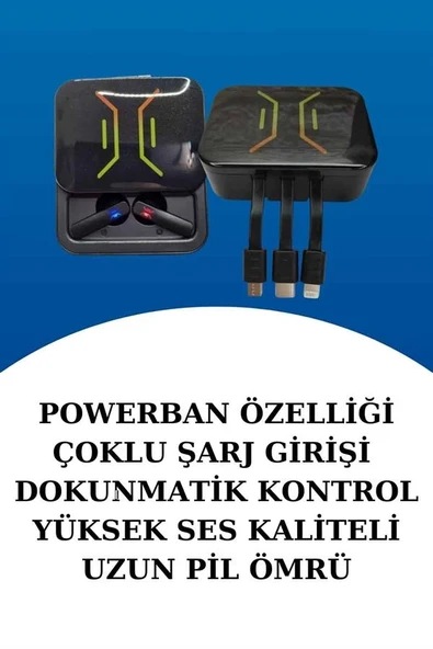 Dijital Göstergeli Bluetooth Kulaklık Ve Bildirim Görebilen Akıllı Saat Alarm Ve Titreşim ürün görseli 1