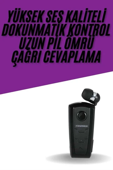 Yaka Kulaklığı Andorid Tüm Cep Telefonlarına Uyumlu Mikrofonlu Titreşimli Makaralı ürün görseli 1