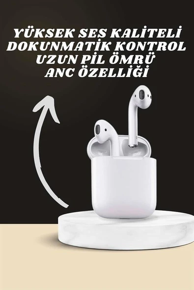 7 Kordonlu Akıllı Saat Ve 2.nesil Kulaklık Yüksek Ses Kaliteli Uzun Pil Ömrü ürün görseli 1