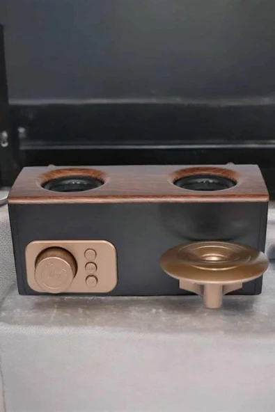 Çalar Radyo Müzik Kutusu Nostaljik Hoparlör Speaker ürün görseli 1