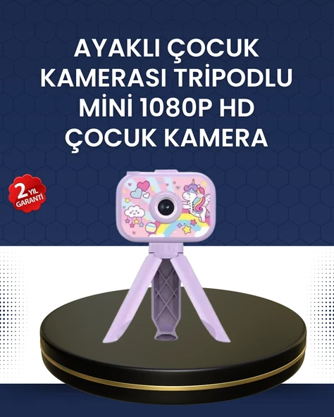 Çocuklara Özel Tripodlu Kamera - 27 Çerçeve Ve 10 Ayna Efekti ürün görseli 1