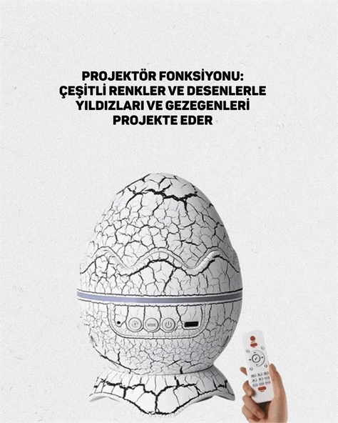 Dinazor Yumurta Gece Lambası ürün görseli 1