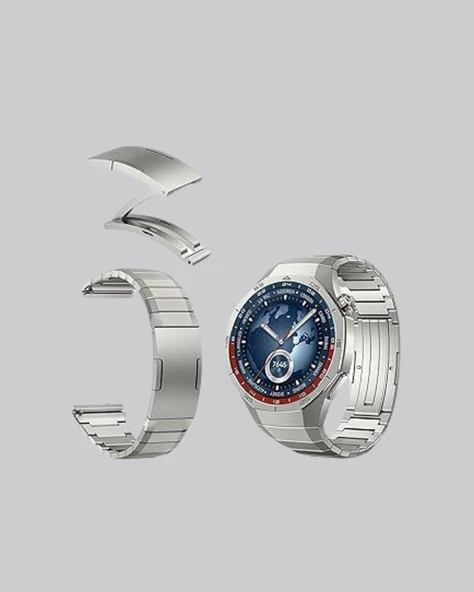 Gümüş Akıllı Saat 46mm Kasa - Resim 5